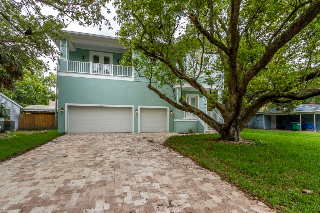 4416 W El Prado front drive Stress Free Custom Homes Tampa, FL